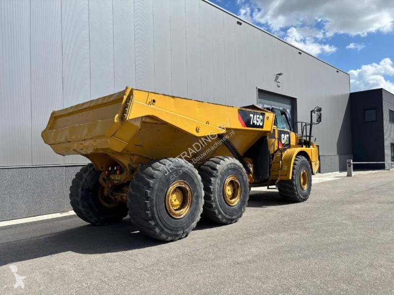 Højsidet godsvogn Caterpillar 745 C (CE /Low...