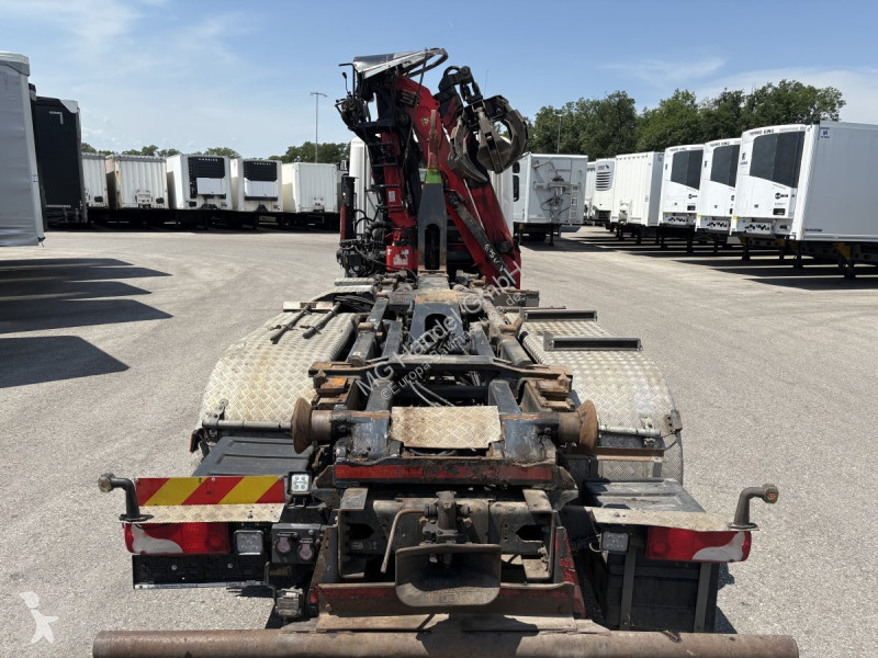Camion Scania G480 6x2 Abroller mit Kran...