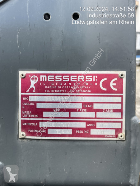 Sklápač Messersi  TC100