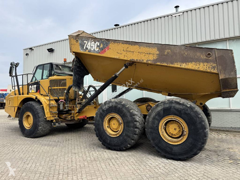 Højsidet godsvogn Caterpillar