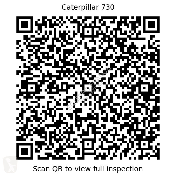 عربة قلابة Caterpillar 730