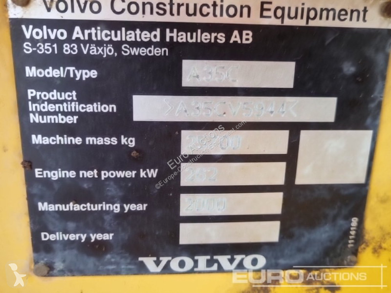 Basculantă Volvo
