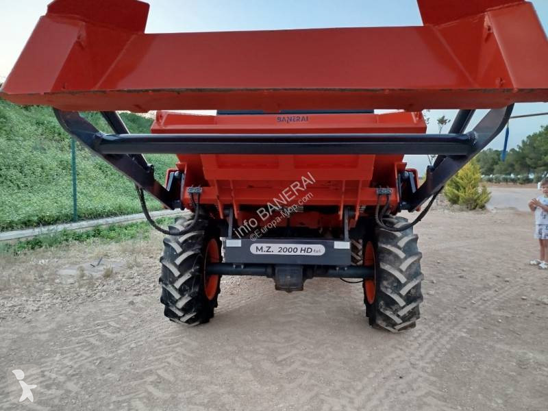 Basculantă MZ Imer 2000 HD Con brazo de excavación