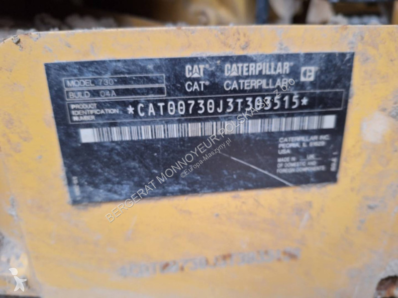 Sklápěčka Caterpillar 730-04