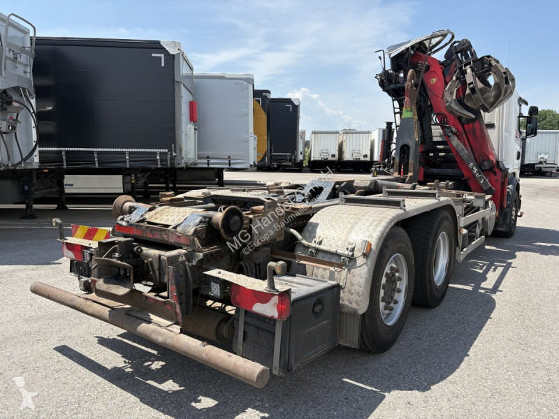 Camion Scania G480 6x2 Abroller mit Kran...