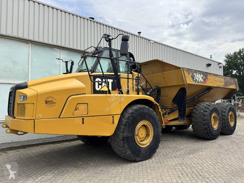 Højsidet godsvogn Caterpillar