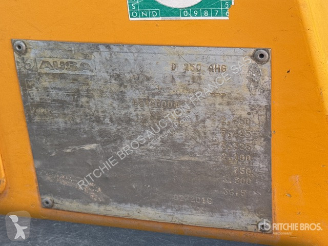 عربة قلابة Ausa  D250AHG