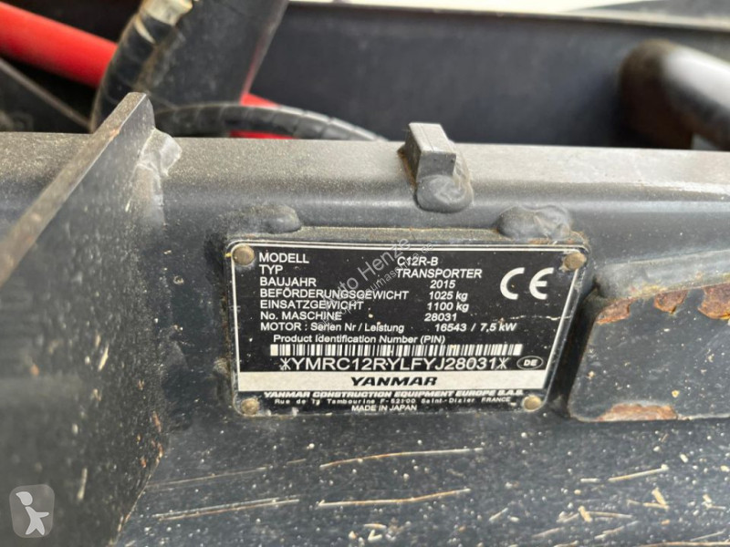 Tippvagn Yanmar Kettendumper C 12 R Baumaschine...