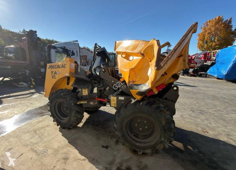Dumper Mecalac TA 1 EH *ACCIDENTE*DAMAGED*UNFALL*