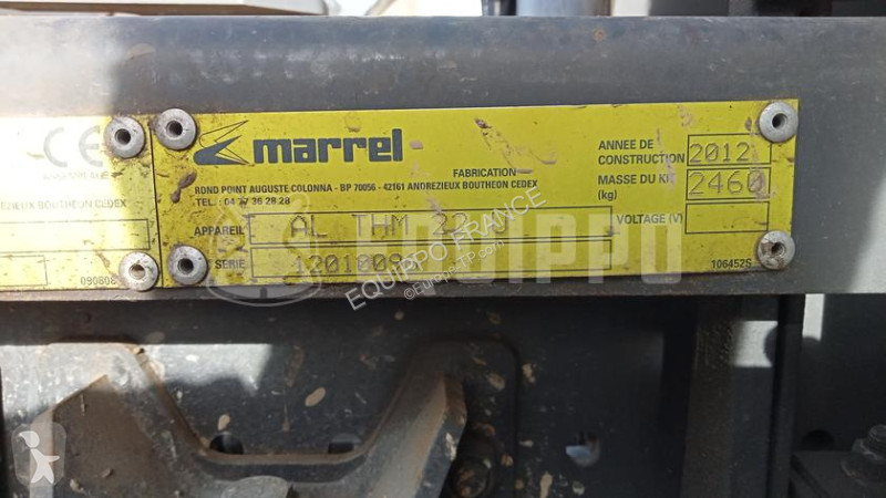 Camion Mercedes 3246 8x4 with Marrel telescopic...