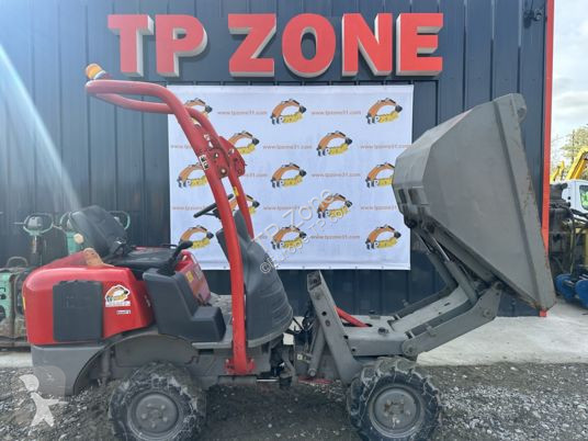 Tippvagn Ausa d100aha - déversement en hauteur...