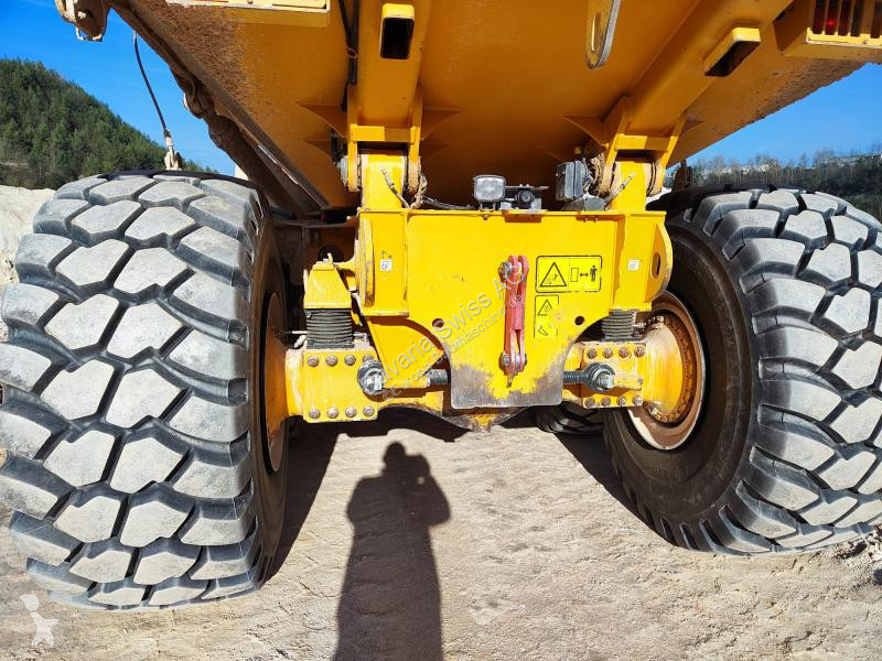 Højsidet godsvogn Volvo  A45G