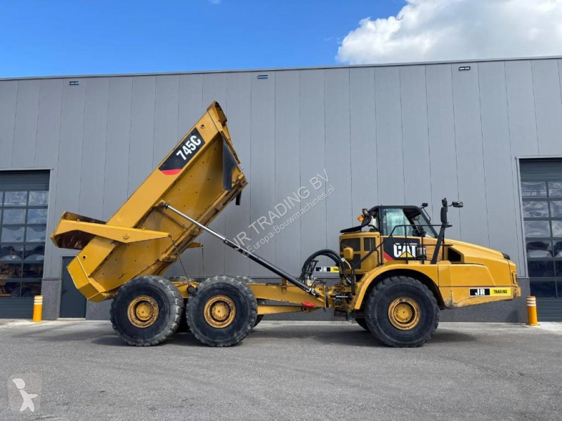 Højsidet godsvogn Caterpillar 745 C (CE /Low...