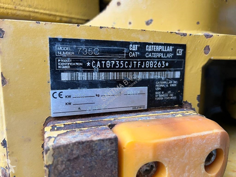 عربة قلابة Caterpillar C