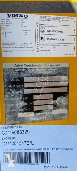 Sklápač Volvo A30G -1er Main / Certificat CE...