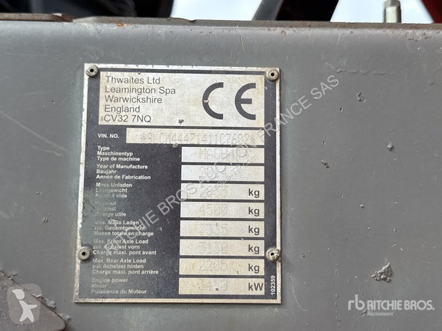 Sklápač Thwaites  MACH444