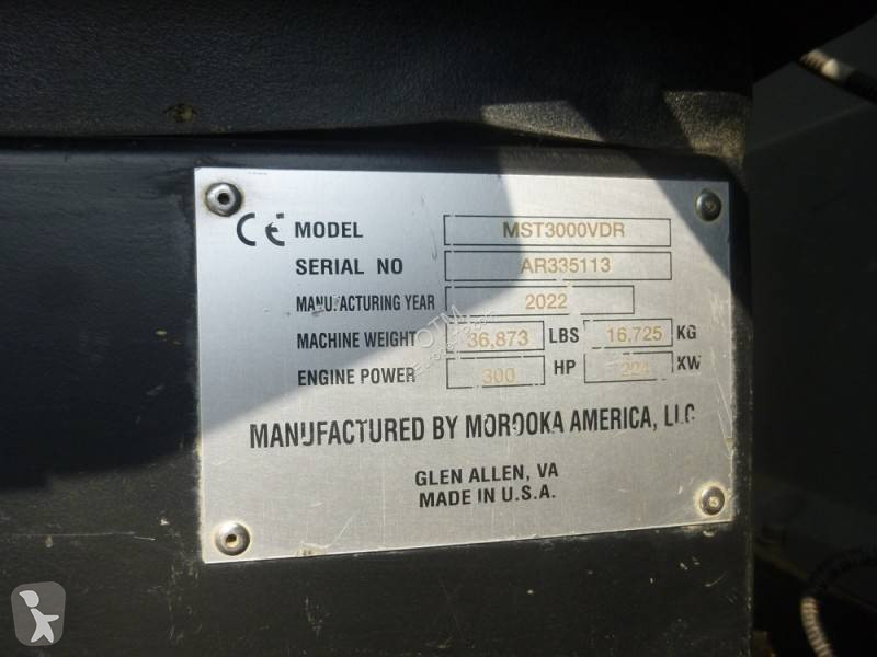 Tombereau Morooka MST-3000 VDR
