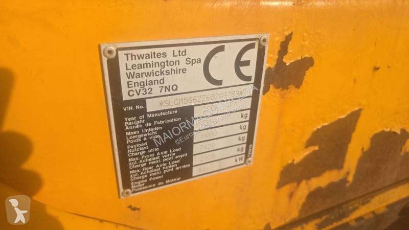 Tombereau Thwaites