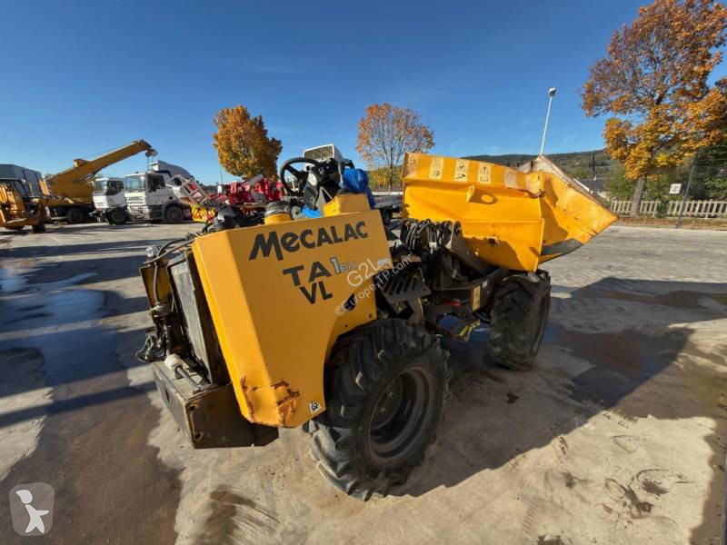 Dumper Mecalac TA 1 EH *ACCIDENTE*DAMAGED*UNFALL*