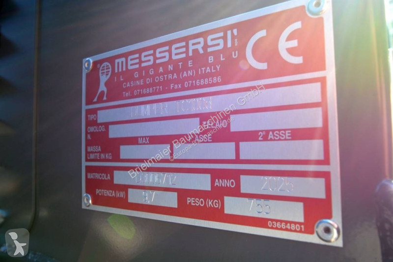 عربة قلابة Messersi TC 100 d