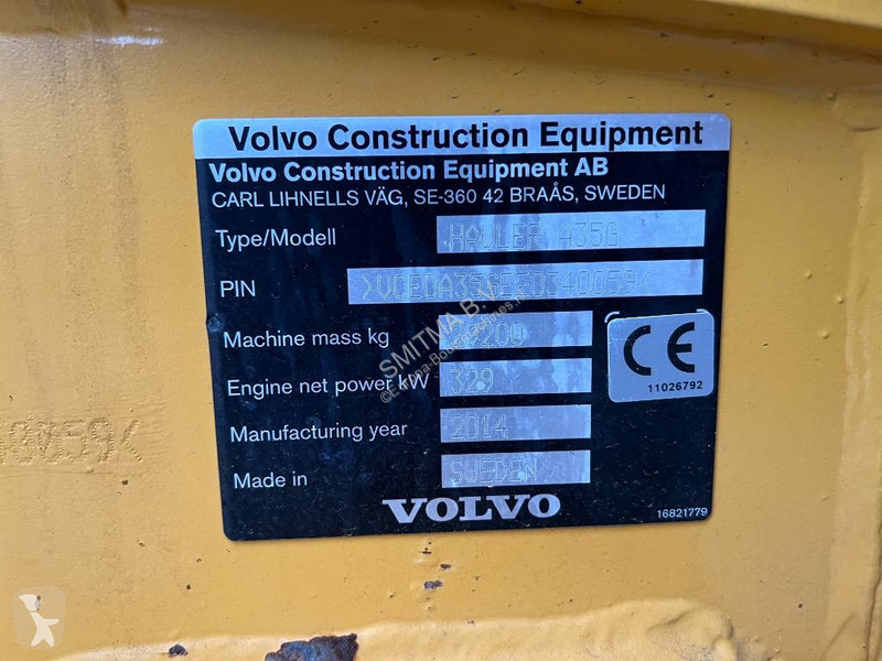 Højsidet godsvogn Volvo G