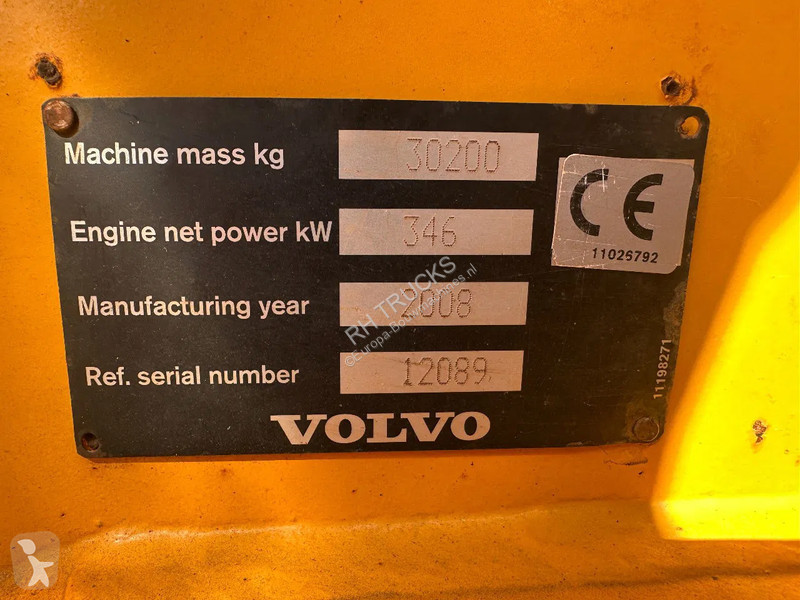 Dumper Volvo E CE 32427 HOURS