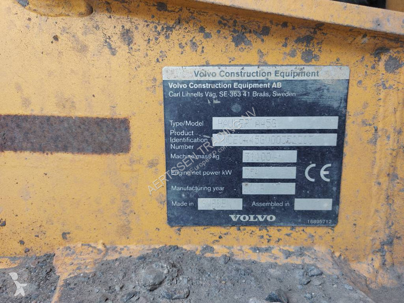 عربة قلابة Volvo A 45 G