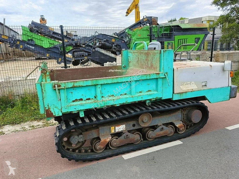Højsidet godsvogn IHI IC 30 rups dumper raupen...