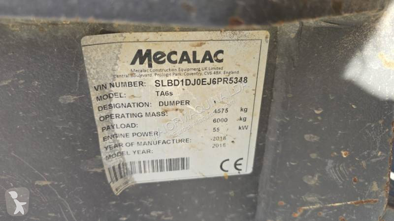 Basculantă Mecalac TA6s