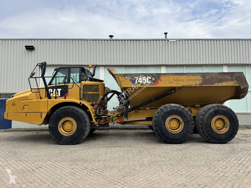 Højsidet godsvogn Caterpillar