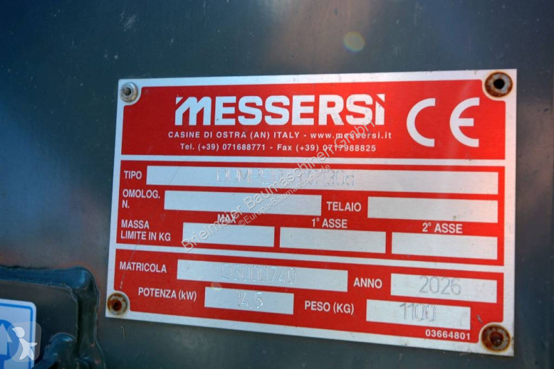 Tombereau Messersi TC 130 d