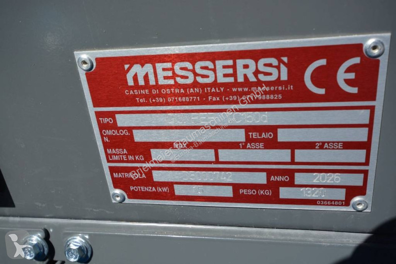 Tombereau Messersi TC 150 D