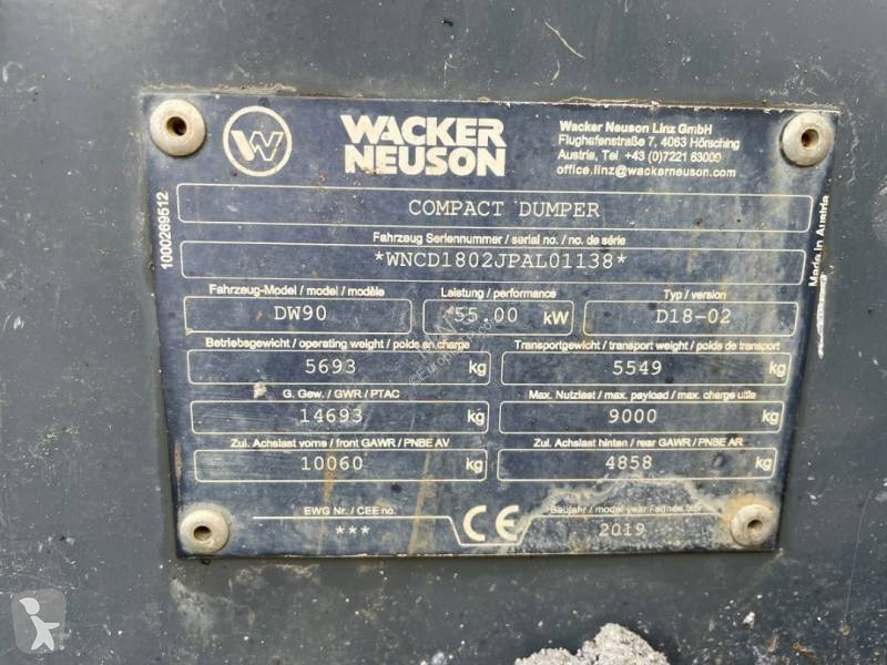 Dumper Wacker Neuson DW 90