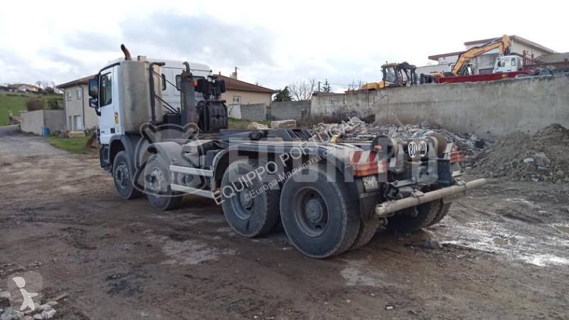Camião Mercedes 3246 8x4 with Marrel telescopic...