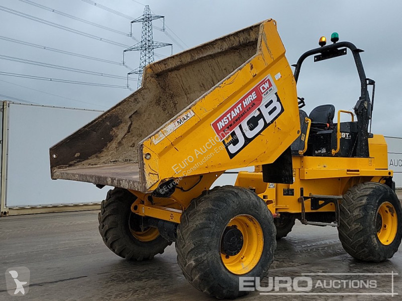 Højsidet godsvogn JCB 9TFT