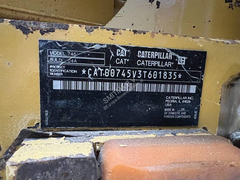 عربة قلابة Caterpillar 745 04A