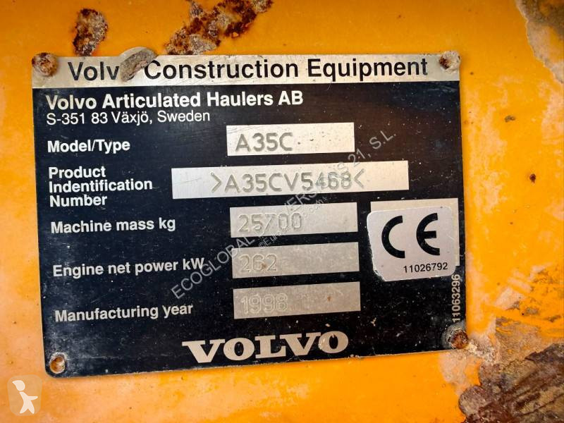 عربة قلابة Volvo