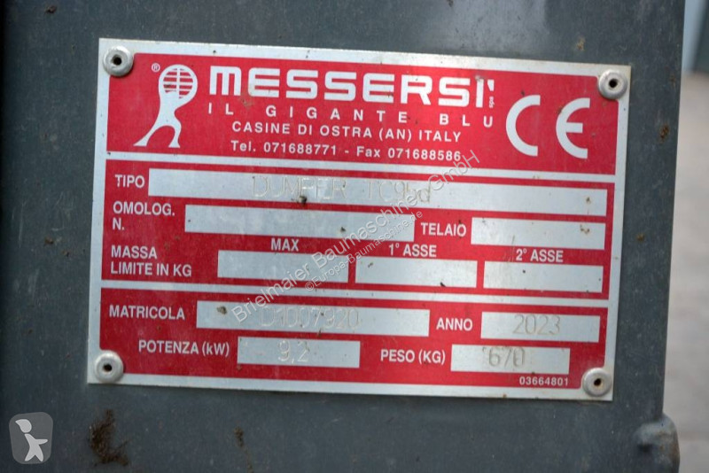 Sklápač Messersi TC 95 D
