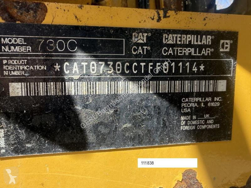 Tippvagn Caterpillar 730 C