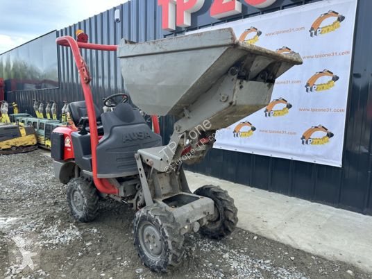 Tippvagn Ausa d100aha - déversement en hauteur...