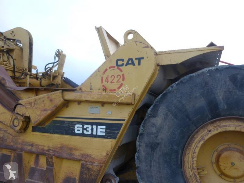 Скрепер на колесах Caterpillar 631E