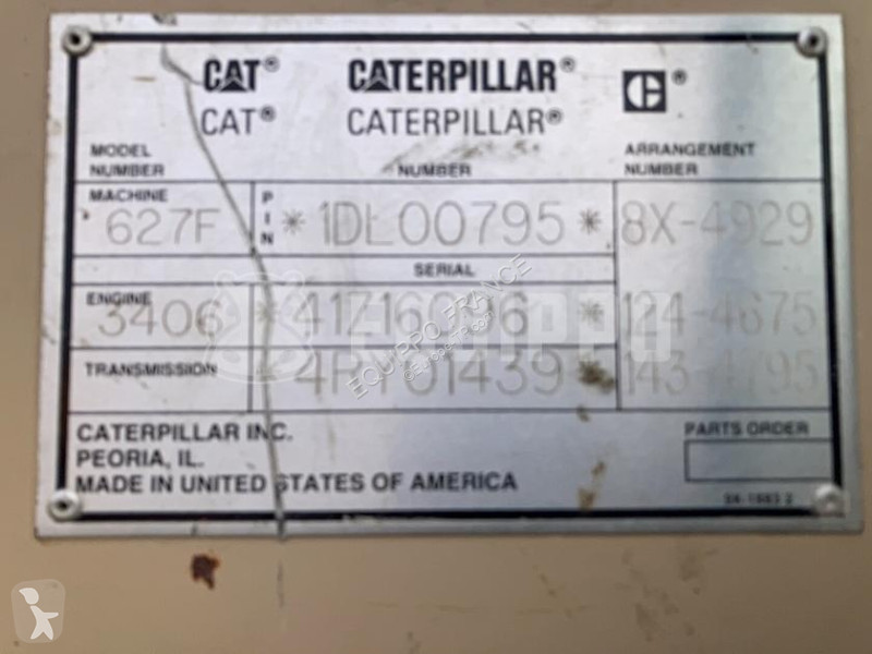 Motorscrapere Caterpillar 
