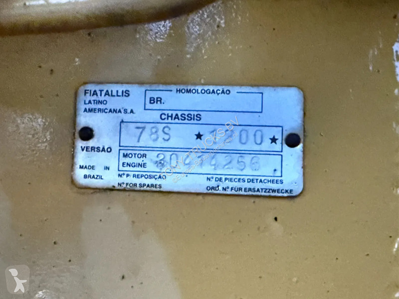 Niveladora Fiat Allis FG85 ARTICULATED GRADER...