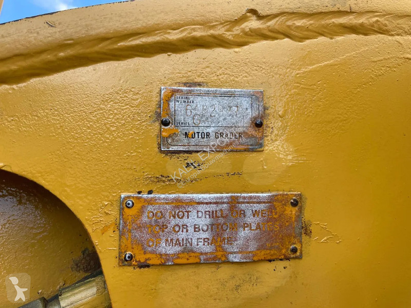 Grader Caterpillar 12G Motor Grader with Ripper...