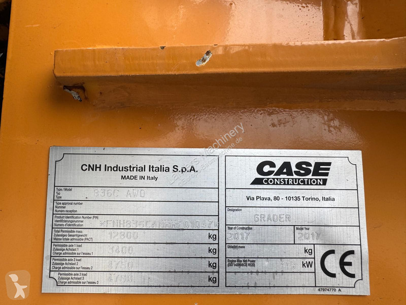 Grejder Case 836C AWD .
