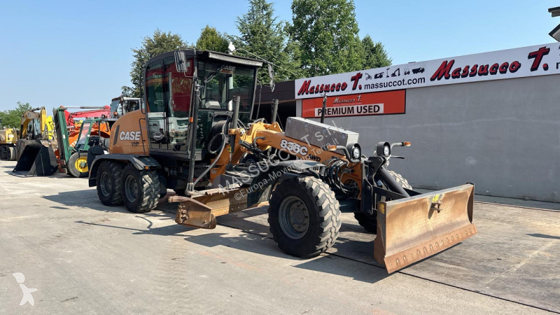 Planeringshøvl Case 836C AWD 6X6