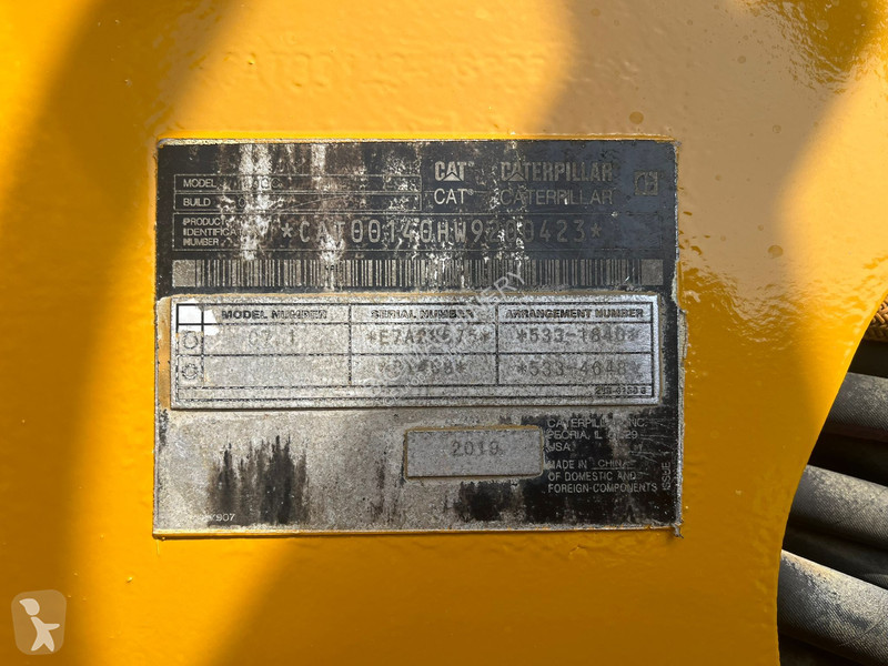 Grader Caterpillar C - Push block / Ripper /...