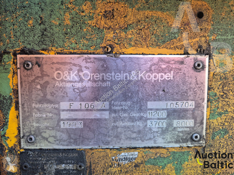 Vägskrapa O&K