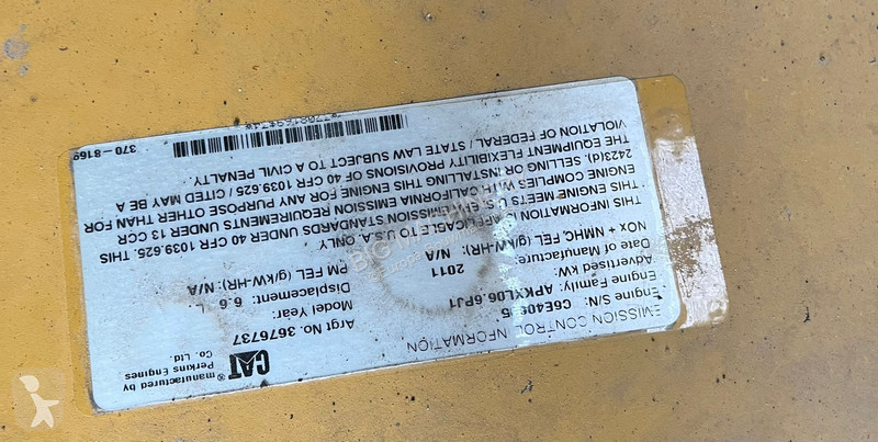 Niveladora Caterpillar Motor Grader