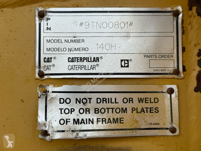 Niveladora Caterpillar 3306 engine